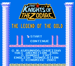 Play <b>Knights of the Zodiac: The Legend of the Gold (English Translation)</b> Online